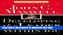 [Popular] Developing The Leader Within You Hardcover Free