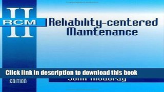 [Popular] Reliability-Centered Maintenance Hardcover Collection