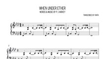 When Under Ether (instrumental  sheet music) - PJ Harvey