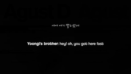 BTS Suga (AGUST D) - SKIT [Han-Eng Sub]
