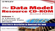[Download] The Data Model Resource CD: A Library of Universal Data Models for All Enterprises