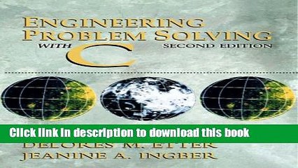 [Download] Engineering Problem Solving with C (2nd Edition) E-Book Free