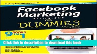 [Popular] Facebook Marketing All-in-One For Dummies Hardcover Online