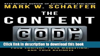 [Popular] The Content Code: Six essential strategies to ignite your content, your marketing, and
