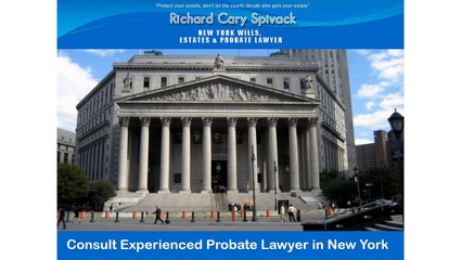 Consult Experienced Probate Lawyer in New York