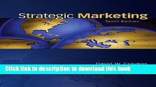 [Popular] Strategic Marketing Paperback Online