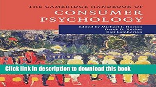 [Popular] The Cambridge Handbook of Consumer Psychology Paperback Free