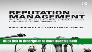 [Popular] Reputation Management: The Key to Successful Public Relations and Corporate