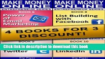 [Popular] List Building Bundle: 4 Books to Make Money Online - For Beginners and Dummies Hardcover