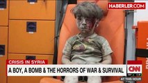CNN Spikeri Suriye'de Yaralanan Ümran'ı Görünce Hüngür Hüngür Ağladı