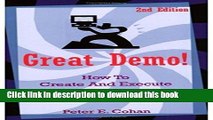 [Popular] Great Demo!: How To Create And Execute Stunning Software Demonstrations Paperback Online