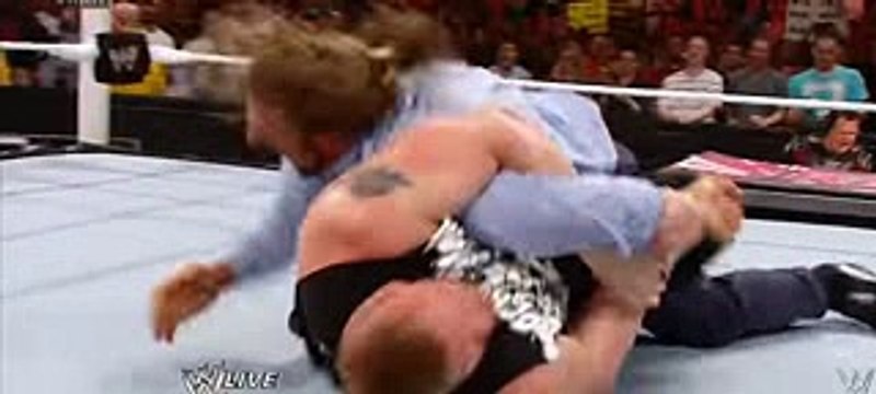 Wwe Smackdown 21 July 2016 BROCK LESNAR BREAK ARMS TRIPLE H SHAWN MICHAELS MARK HANRY