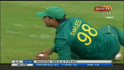 Muhammad Hafeez Again Drops Catch on Muhammad Aamir’s Bowling