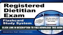 New Book Registered Dietitian Exam Flashcard Study System: Dietitian Test Practice Questions
