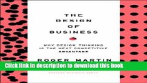[Popular] Design of Business: Why Design Thinking is the Next Competitive Advantage Hardcover