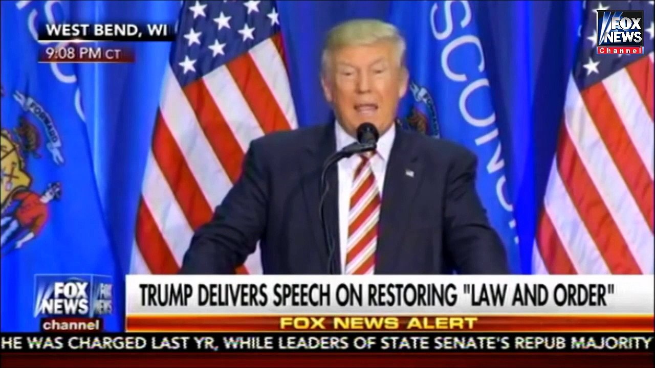 Hannity 8-16-16 - Sean Hannity Analyze Donald Trump's 'Groundbreaking' speech at West Band WI Rally_9