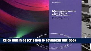 [Popular] Management The New Workplace (international Edition) Paperback Online