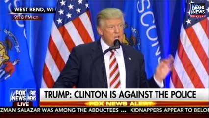 Hannity 8-16-16 - Sean Hannity Analyze Donald Trump's 'Groundbreaking' speech at West Band WI Rally_19