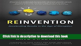[Popular] Reinvention: Accelerating Results in the Age of Disruption Paperback Online