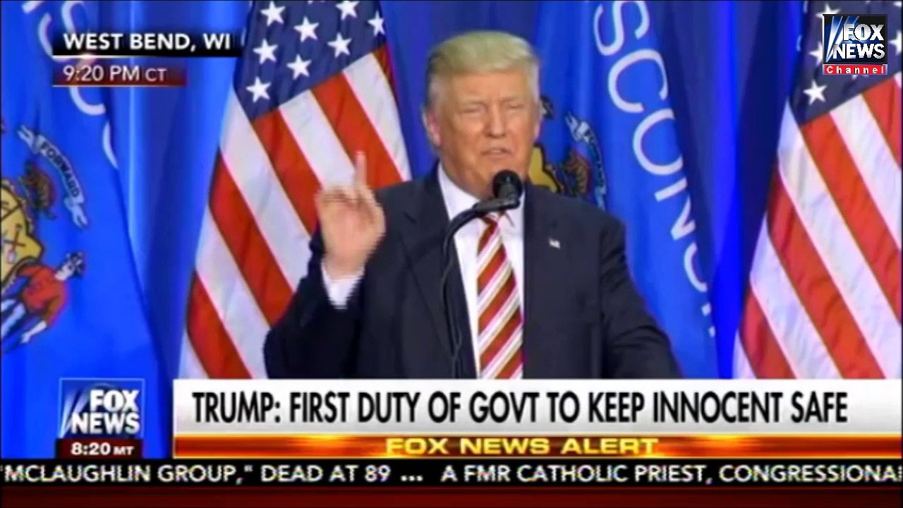 Hannity 8-16-16 - Sean Hannity Analyze Donald Trump's 'Groundbreaking' speech at West Band WI Rally_21