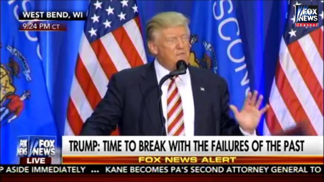 Hannity 8-16-16 - Sean Hannity Analyze Donald Trump's 'Groundbreaking' speech at West Band WI Rally_25