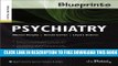 New Book Blueprints Psychiatry (Blueprints Series)