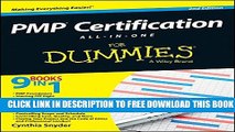 New Book PMP Certification All-in-One For Dummies