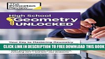 New Book High School Geometry Unlocked (High School Subject Review)