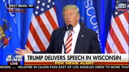 Hannity 8-16-16 - Sean Hannity Analyze Donald Trump's 'Groundbreaking' speech at West Band WI Rally_38