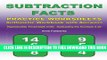 New Book Subtraction Facts Practice Worksheets Arithmetic Workbook with Answers: Reproducible