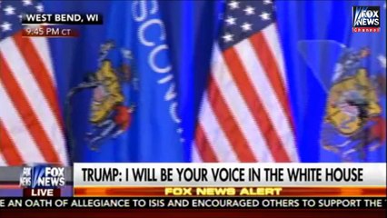 Hannity 8-16-16 - Sean Hannity Analyze Donald Trump's 'Groundbreaking' speech at West Band WI Rally_46