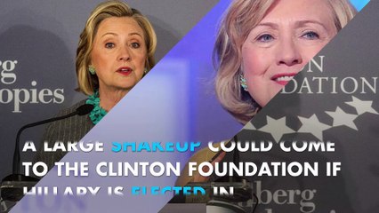 Bill Clinton to step down from foundation if Hillary is elected president