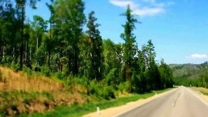 Trans-Siberian Highway in Russia