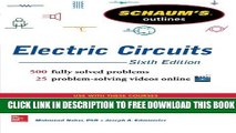 Collection Book Schaum s Outline of Electric Circuits, 6th edition (Schaum s Outlines)