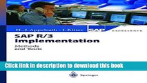 [Download] SAP R/3 Implementation: Methods and Tools (SAP Excellence) E-Book Free