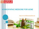 Homeopathic Medicine For Acne