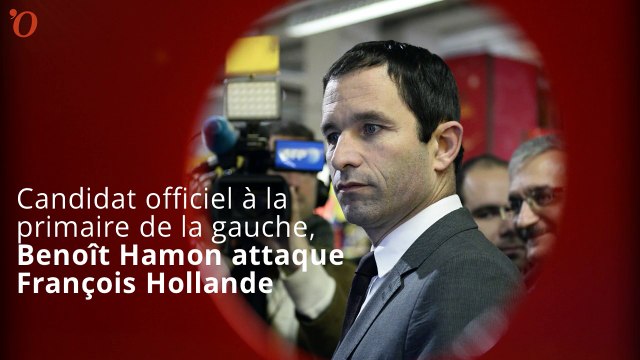 Primaire à gauche : Benoît Hamon s’en prend vivement à François Hollande