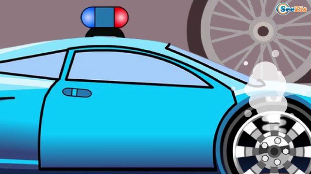 Мультфильмы для детей Полицейская машина Новые Мультики 2016 Видео для детей Авария на дороге