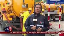 Khẩn trương thực hiện công tác chống ngập úng trên địa bàn Hà Nội, Ghi nhận của phóng viên chuyển động 24h tại hiện trường.