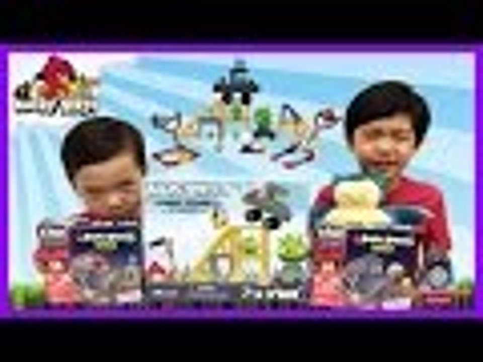 K'NEX Angry Birds Hammin' Around and Angry Birds Space Toy Unboxing | Liam and Taylor's Corner