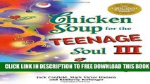 Collection Book Chicken Soup for the Teenage Soul III: More Stories of Life, Love and Learning