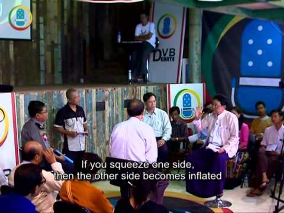 DVB Debate clip: "Drug dealers are rich and can persuade judges" (English)