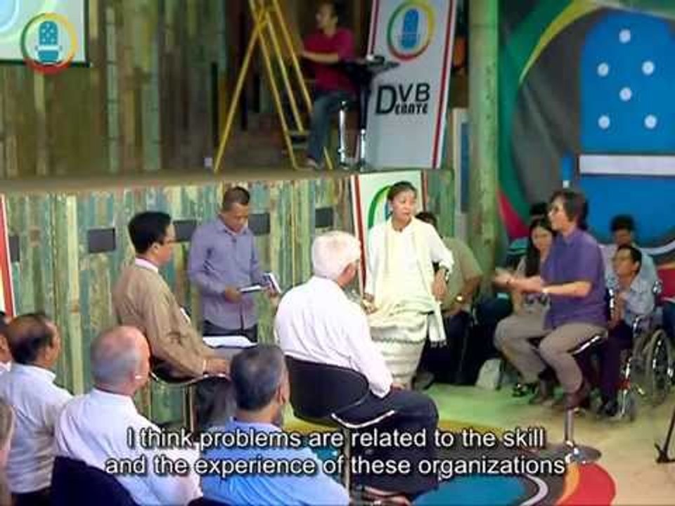 DVB Debate clip: "Foreign aid can create dependency" (English)