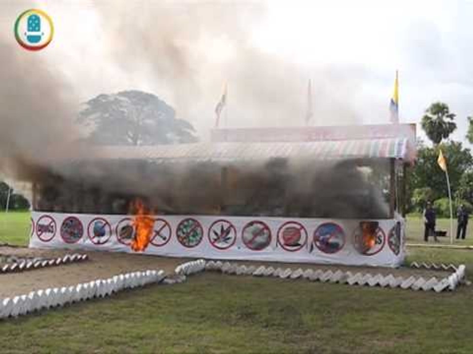 DVB Debate clip: "Drug dealers are rich and can persuade judges" (Burmese)