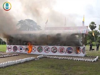 DVB Debate clip: "Drug dealers are rich and can persuade judges" (Burmese)