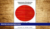 Must Have  Japanese Business Communication: Lost in Translation?  READ Ebook Full Ebook Free