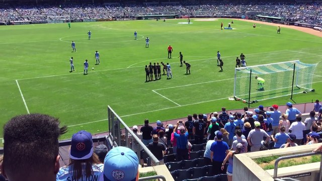 Andrea Pirlo incredible Goal captured from the stands