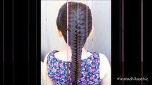 French Fishtail Braid (Updo) -2 Options!! Bun Hairstyles Braided Hairstyles