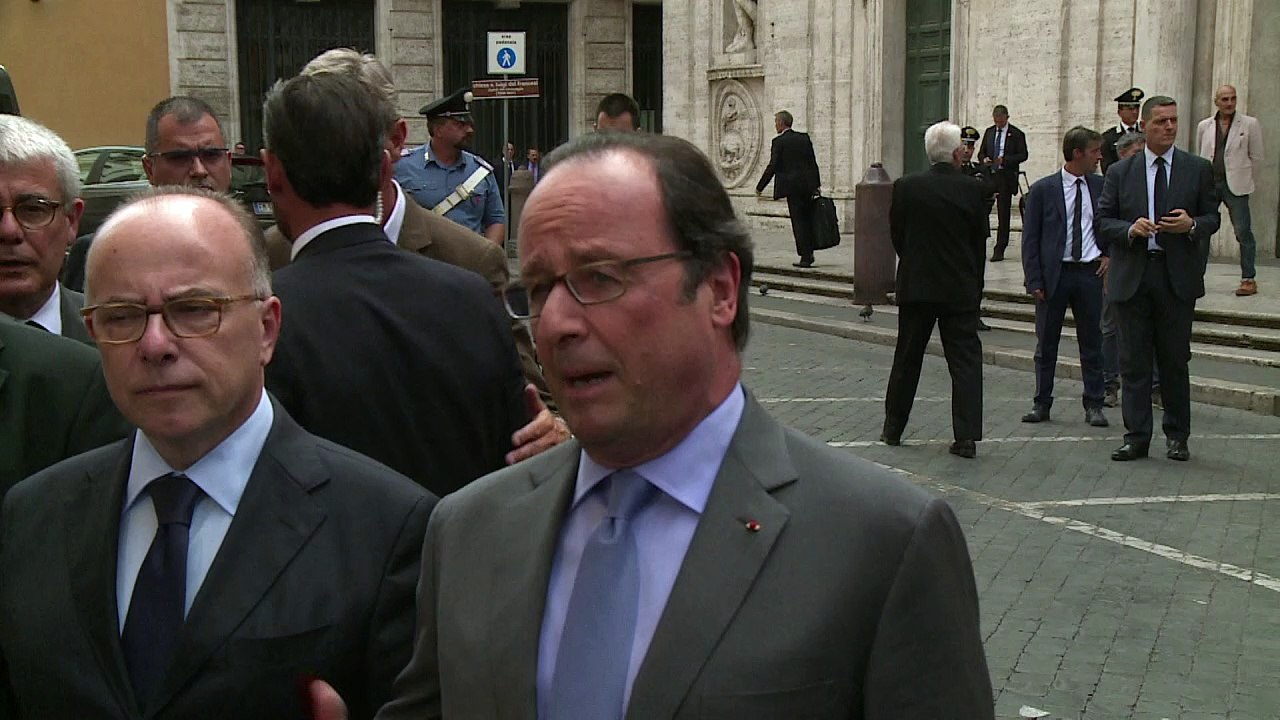 Pope meets French President after priest murder