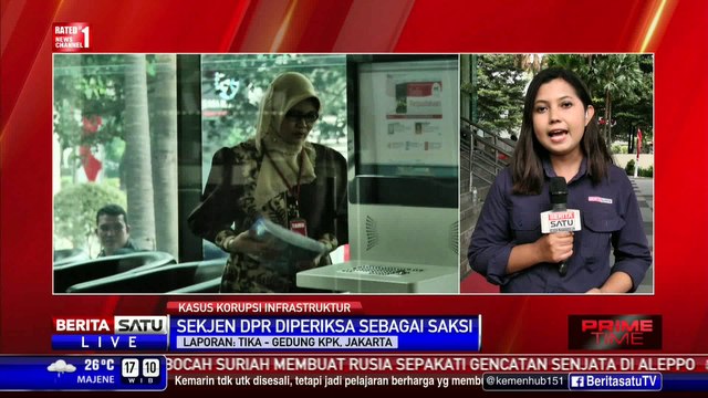 Sekjen DPR dan Anggota Fraksi Demokrat Diperiksa KPK